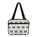 Cute Black Bear Pattern Print Double Strap Bible Bag