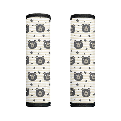 Cute Black Bear Pattern Print Handle Covers