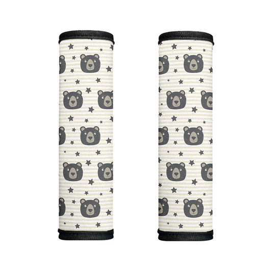 Cute Black Bear Pattern Print Handle Covers