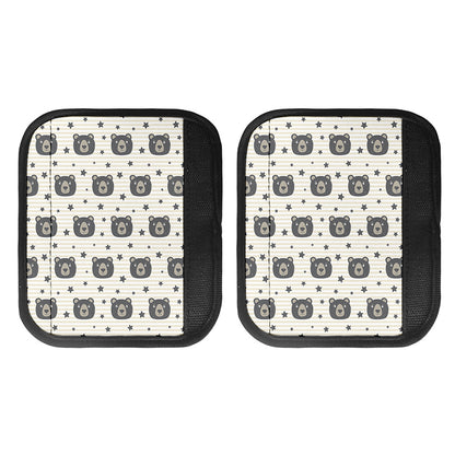 Cute Black Bear Pattern Print Handle Covers