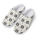 Cute Black Bear Pattern Print Mesh Casual Shoes