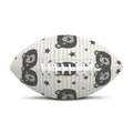 Cute Black Bear Pattern Print Rugby Ball