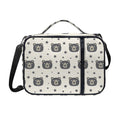 Cute Black Bear Pattern Print Shoulder Strap Bible Bag