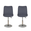 Cute Black Cat Pattern Print Bar Stool Covers