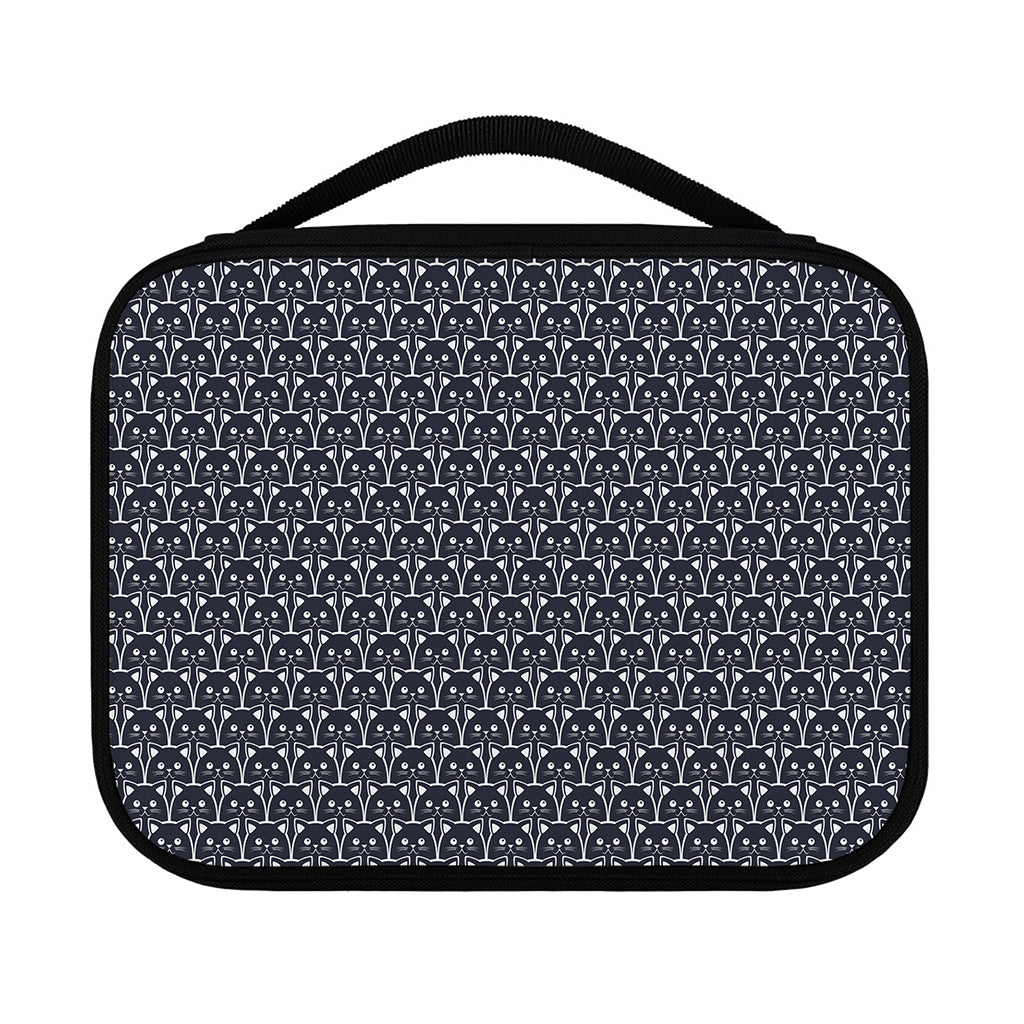 Cute Black Cat Pattern Print Classic Bible Case