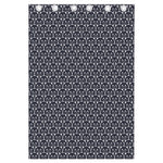 Cute Black Cat Pattern Print Curtain