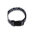 Cute Black Cat Pattern Print Dog Collar