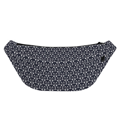 Cute Black Cat Pattern Print Fanny Pack