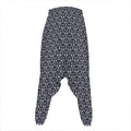Cute Black Cat Pattern Print Hammer Pants