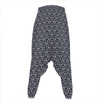 Cute Black Cat Pattern Print Hammer Pants