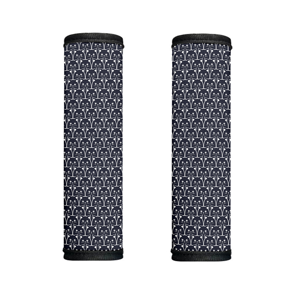 Cute Black Cat Pattern Print Handle Covers