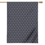 Cute Black Cat Pattern Print House Flag