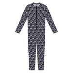 Cute Black Cat Pattern Print Jumpsuit