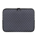 Cute Black Cat Pattern Print Laptop Sleeve