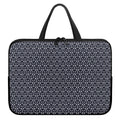 Cute Black Cat Pattern Print Laptop Sleeve With Handle