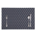 Cute Black Cat Pattern Print Placemat