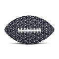 Cute Black Cat Pattern Print Rugby Ball