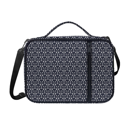 Cute Black Cat Pattern Print Shoulder Strap Bible Bag