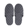 Cute Black Cat Pattern Print Slippers