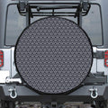 Cute Black Cat Pattern Print Tire Cover