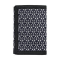 Cute Black Cat Pattern Print Trifold Wallet