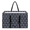 Cute Black Cat Pattern Print Utility Tote Bag