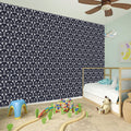 Cute Black Cat Pattern Print Wall Sticker