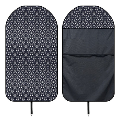 Cute Black Cat Pattern Print Waterproof Car Seat Cover