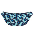 Cute Blue T-Rex Dinosaur Pattern Print Fanny Pack