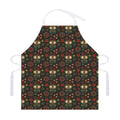 Cute Boho Owl Pattern Print Adjustable Apron