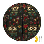Cute Boho Owl Pattern Print Basketball