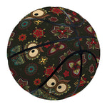 Cute Boho Owl Pattern Print Basketball