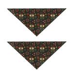 Cute Boho Owl Pattern Print Dog Bandana
