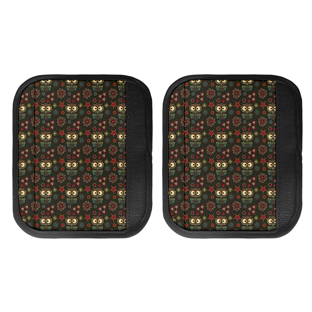 Cute Boho Owl Pattern Print Handle Covers