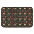 Cute Boho Owl Pattern Print Indoor Door Mat