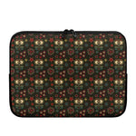 Cute Boho Owl Pattern Print Laptop Sleeve