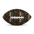 Cute Boho Owl Pattern Print Rugby Ball