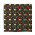 Cute Boho Owl Pattern Print Silk Bandana