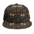 Cute Boho Owl Pattern Print Snapback Cap