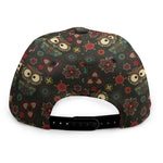 Cute Boho Owl Pattern Print Snapback Cap