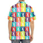 Cute Boston Terrier Faces Print Aloha Shirt