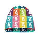 Cute Boston Terrier Faces Print Beanie