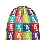 Cute Boston Terrier Faces Print Beanie