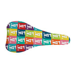 Cute Boston Terrier Faces Print Bicycle Seat Cover