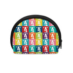Cute Boston Terrier Faces Print Coin Purse