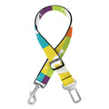 Cute Boston Terrier Faces Print Dog Seat Belt