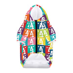 Cute Boston Terrier Faces Print Dog Zip Up Hoodie