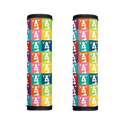 Cute Boston Terrier Faces Print Handle Covers