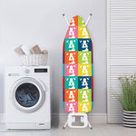 Cute Boston Terrier Faces Print Ironing Board Cover