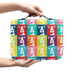 Cute Boston Terrier Faces Print Leather Bible Cover